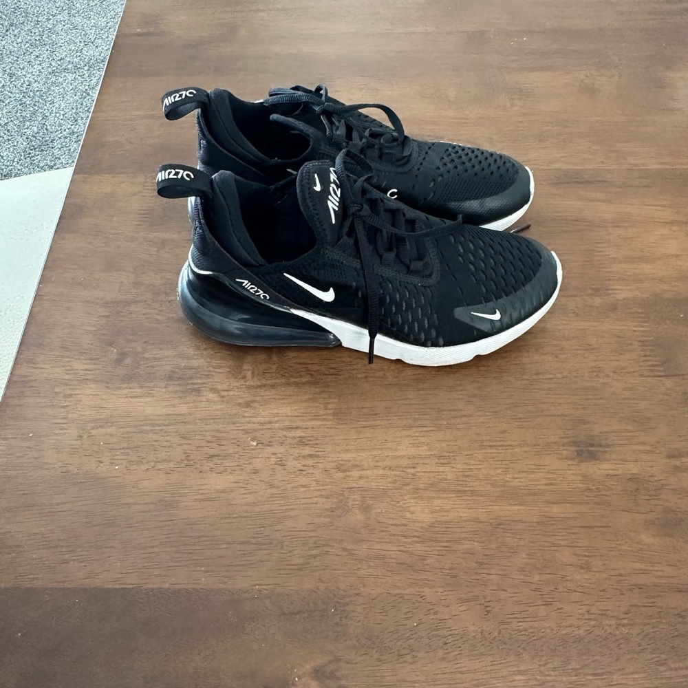 Nike Air Max 270 Black and White Sneakers
